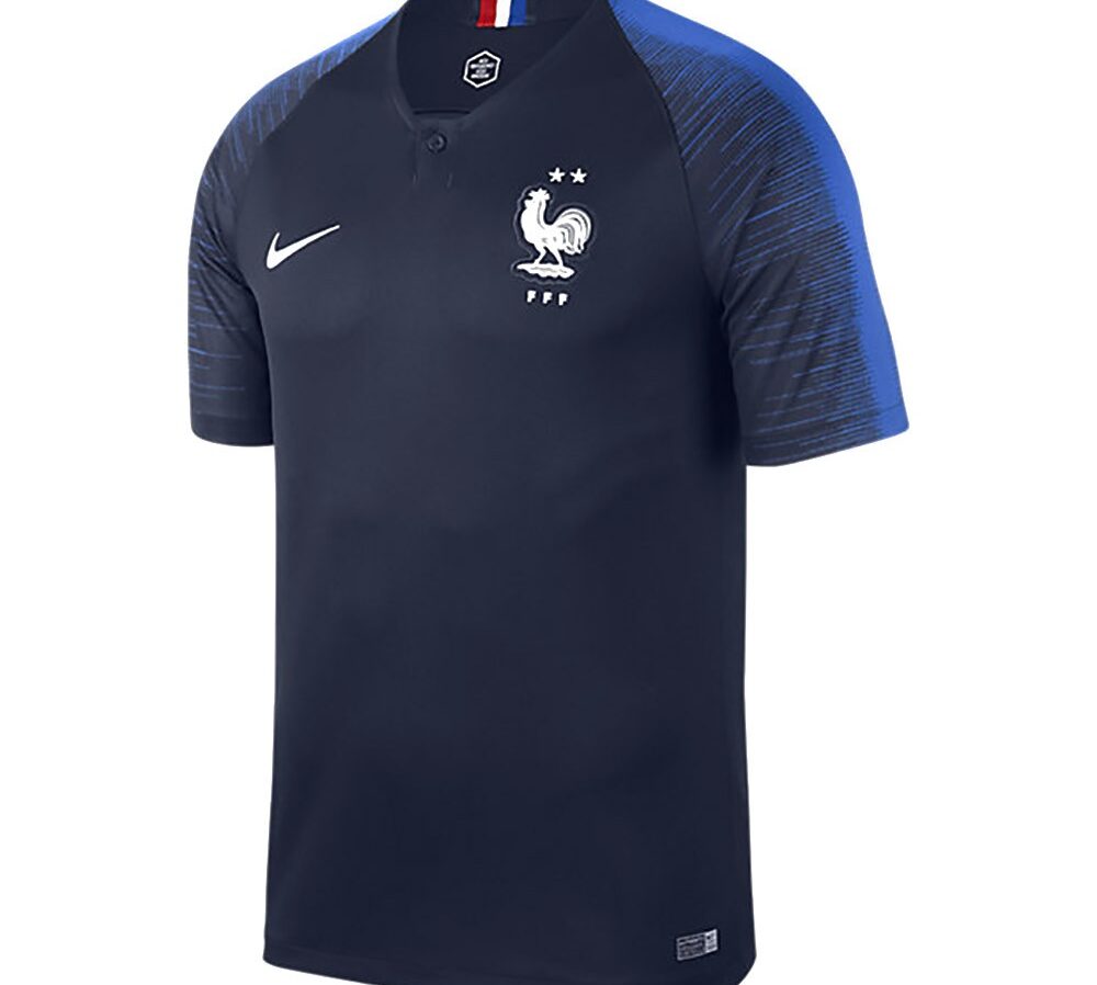 MAILLOT FRANCE DOMICILE 2 ETOILES 2018-2019