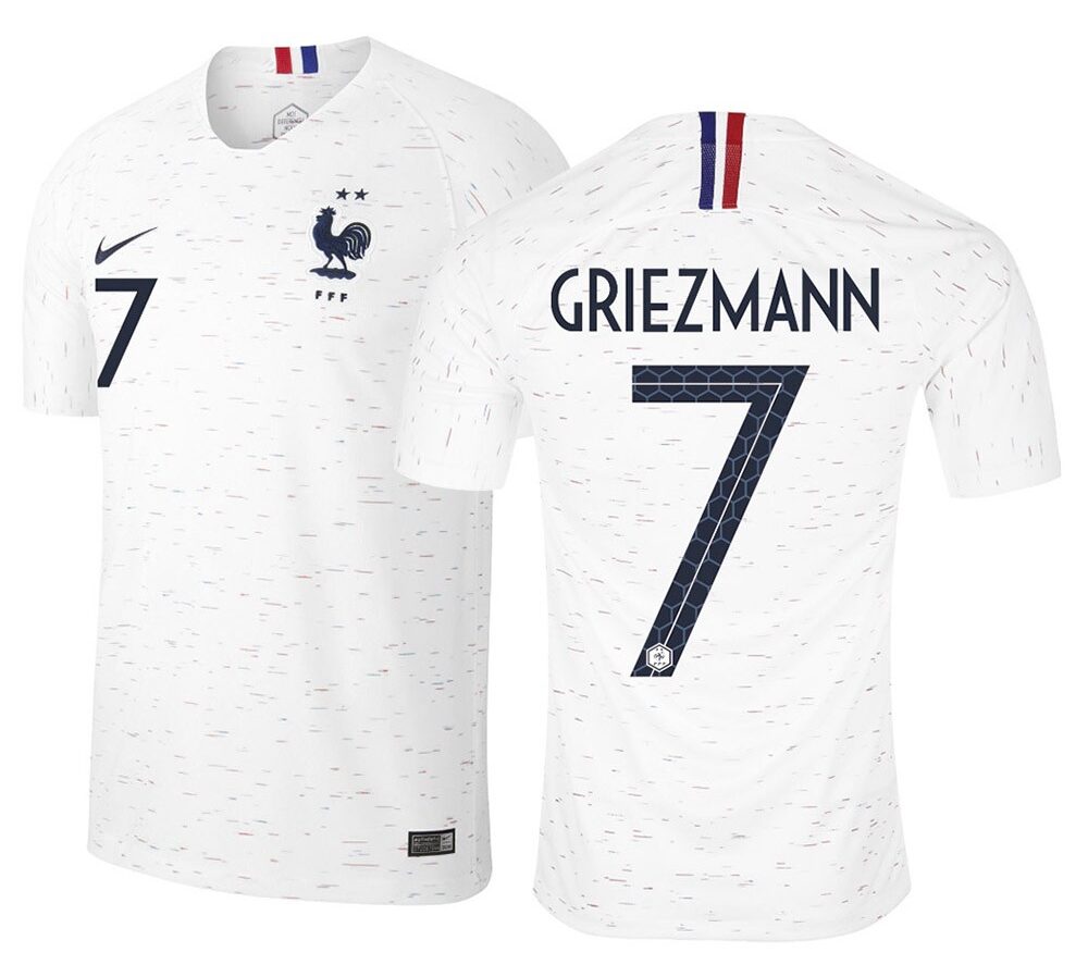 MAILLOT FRANCE EXTERIEUR GRIEZMANN 2018-2019