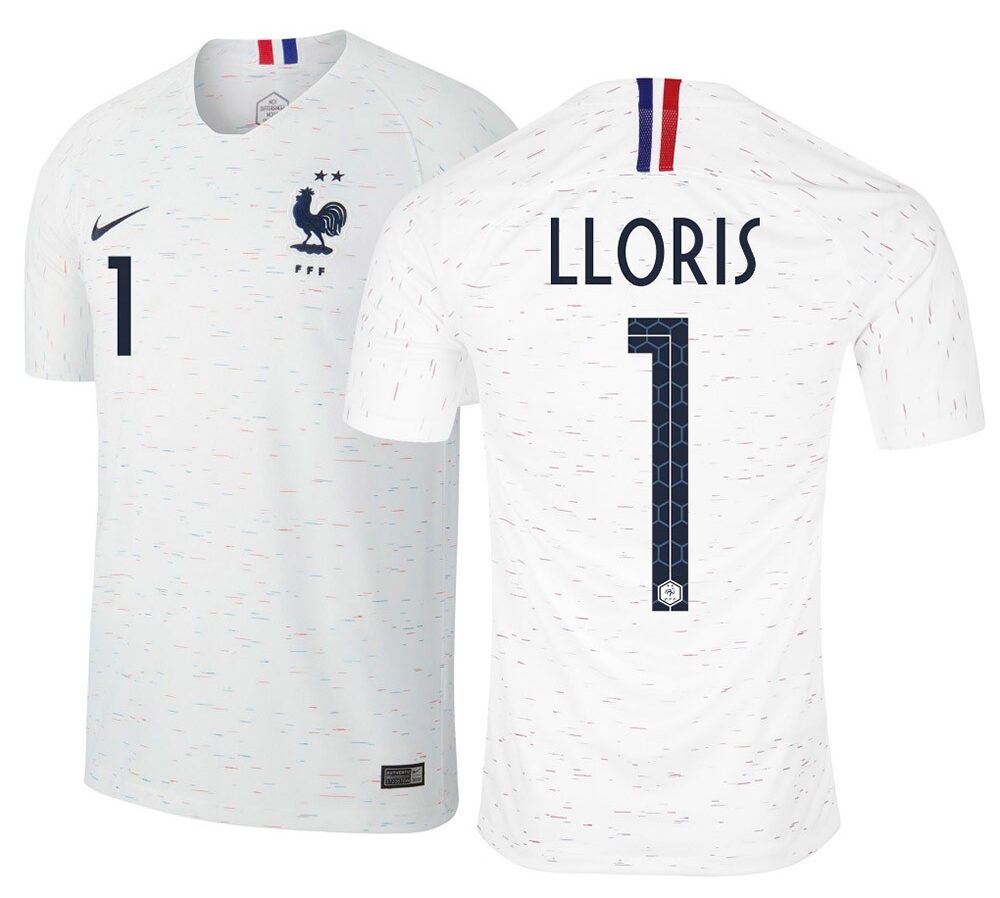 MAILLOT FRANCE EXTERIEUR LLORIS 2018-2019