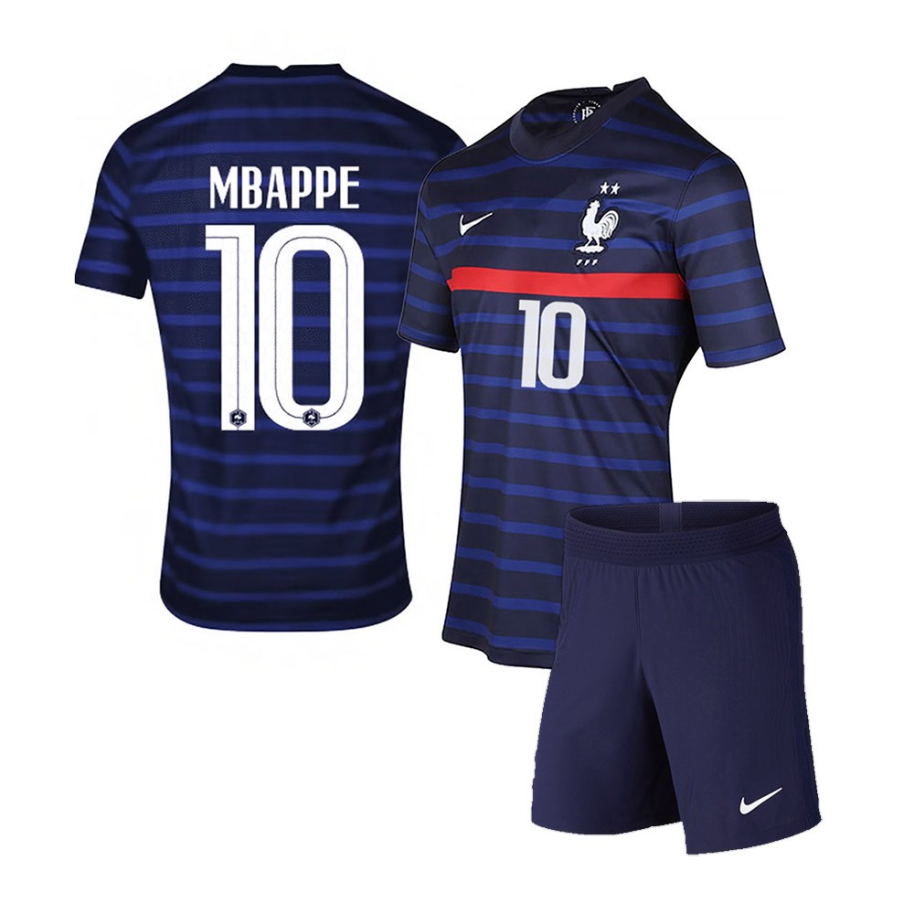 PACK JUNIOR FRANCE DOMICILE MBAPPE 2020-2021 - Football Univers