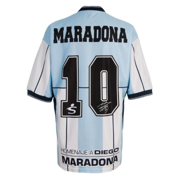 MAILLOT ARGENTINE HOMMAGE A DIEGO MARADONA 2001