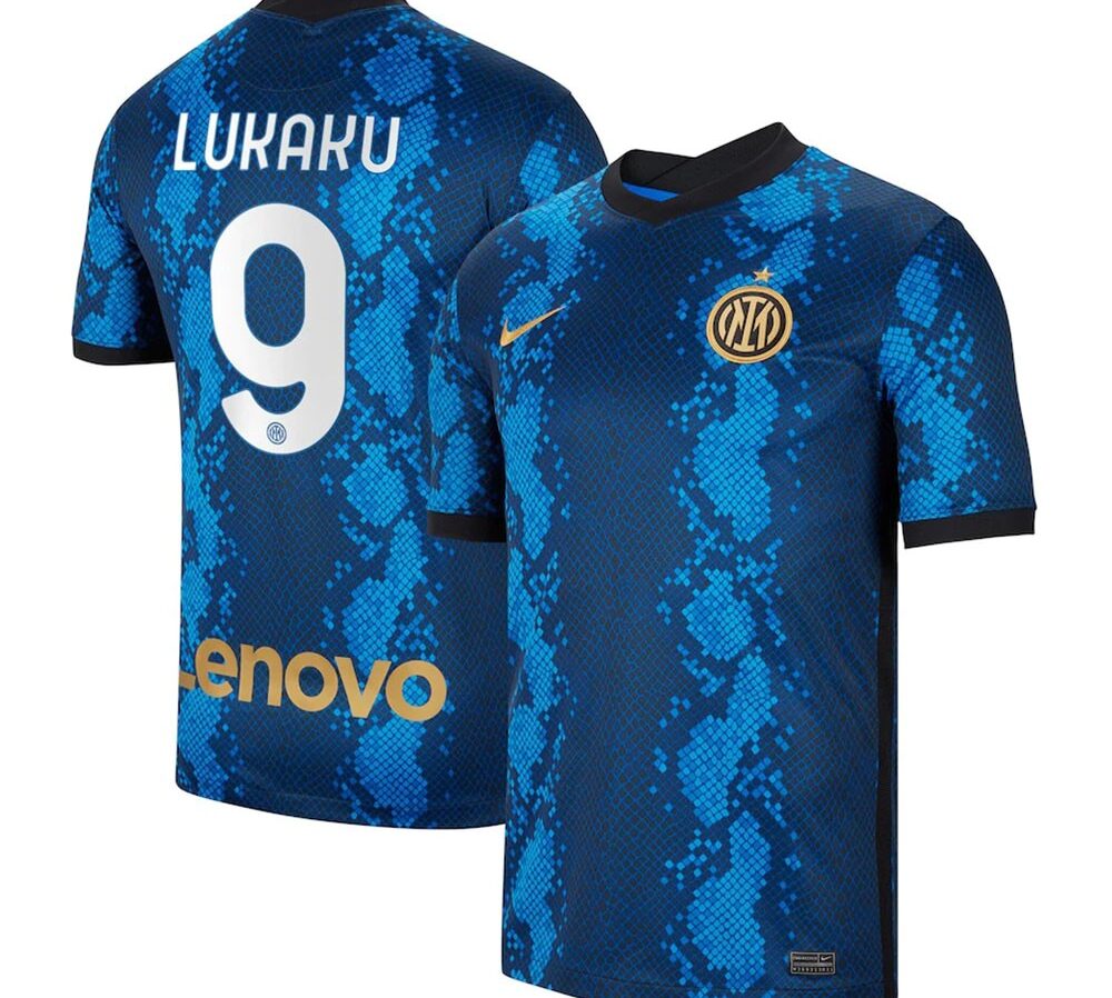 MAILLOT INTER MILAN DOMICILE LUKAKU 2021-2022