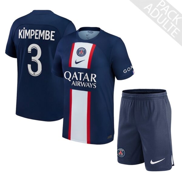 PACK PSG DOMICILE KIMPEMBE ADULTE 2022-2023