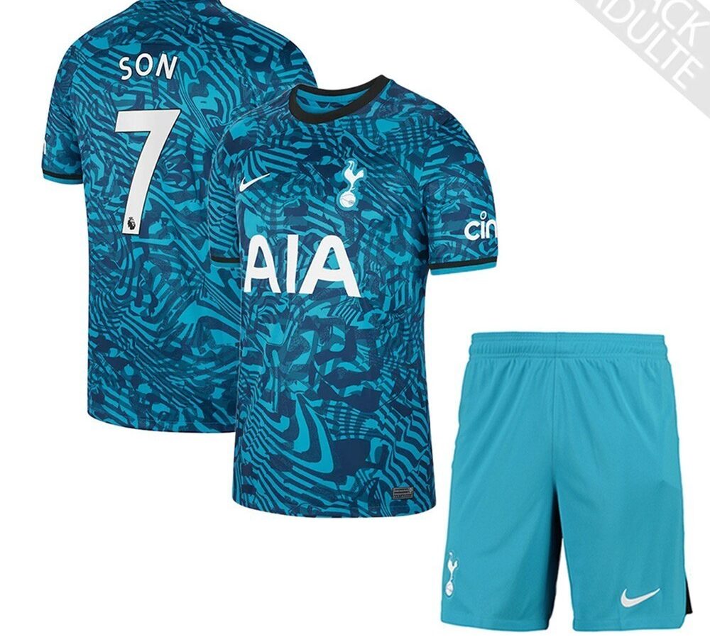 PACK TOTTENHAM THIRD SON 2022-2023