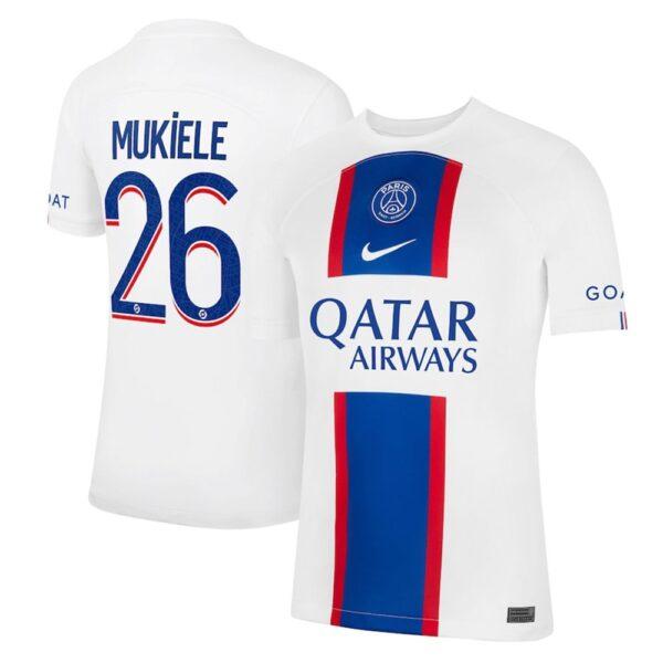 MAILLOT PSG THIRD MUKIELE 2022-2023