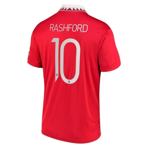 MAILLOT MANCHESTER UNITED DOMICILE RASHFORD COUPE D'EUROPE 2022-2023