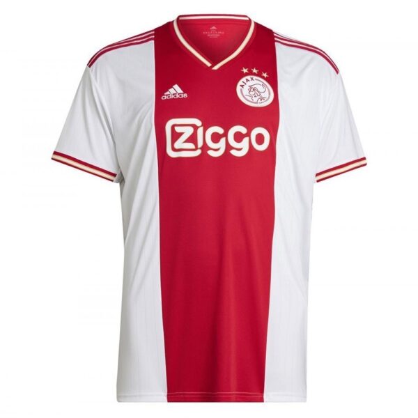 PACK AJAX AMSTERDAM DOMICILE. ENSEMBLE ADULTE MAILLOT ET SHORT 2022-2023