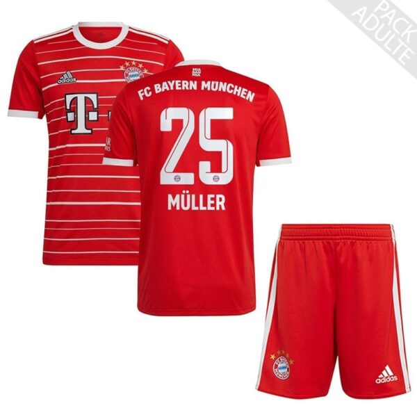 PACK BAYERN MUNICH DOMICILE MULLER ADULTE 2022-2023