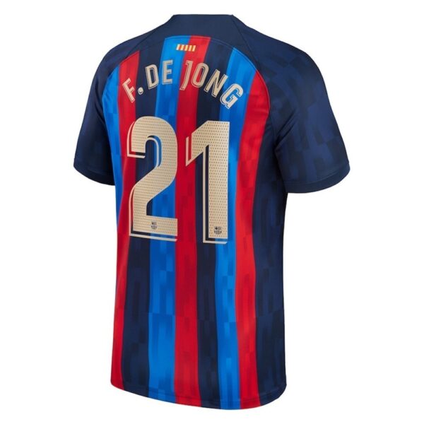 PACK FC BARCELONE DOMICILE FRENKIE DE JONG ADULTE 2022-2023