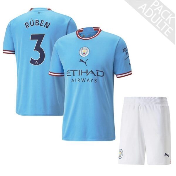 PACK MANCHESTER CITY DOMICILE RUBEN DIAS ADULTE 2022-2023