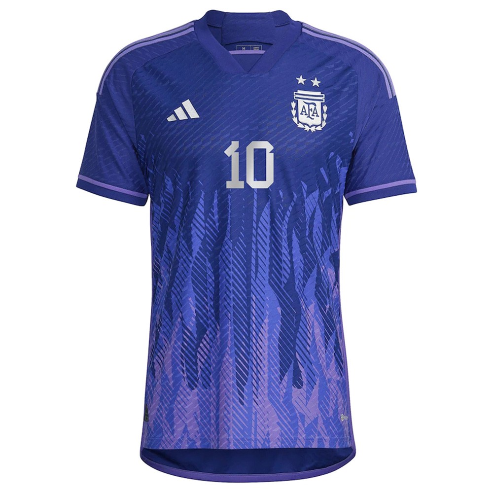 PACK ARGENTINE EXTERIEUR MESSI . ENSEMBLE ADULTE MAILLOT ET SHORT 2022-2023