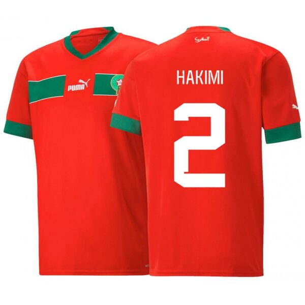 MAILLOT MAROC DOMICILE HAKIMI 2022-2023