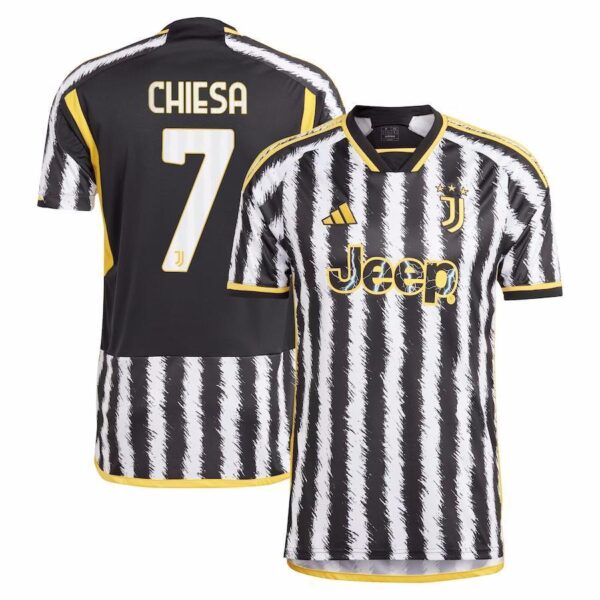 MAILLOT JUVENTUS DOMICILE CHIESA 2023-2024