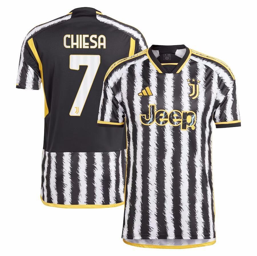 MAILLOT JUVENTUS DOMICILE CHIESA 2023-2024