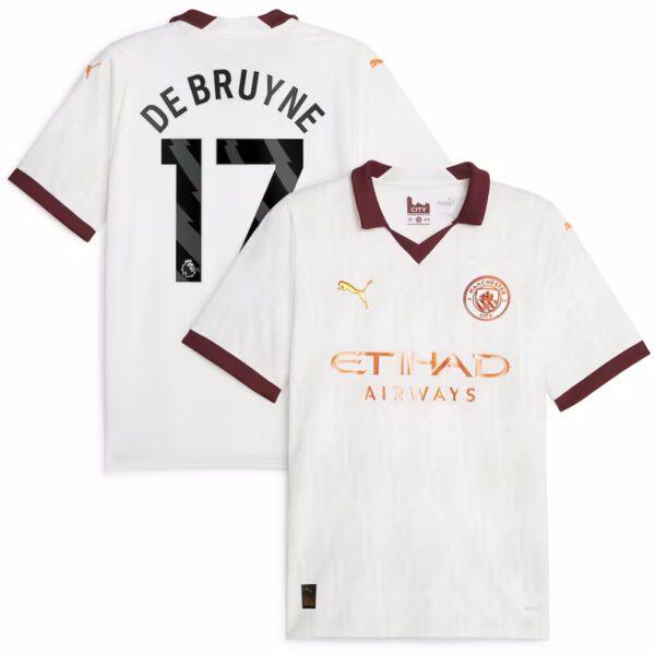 MAILLOT MANCHESTER CITY EXTERIEUR DE BRUYNE 2023-2024