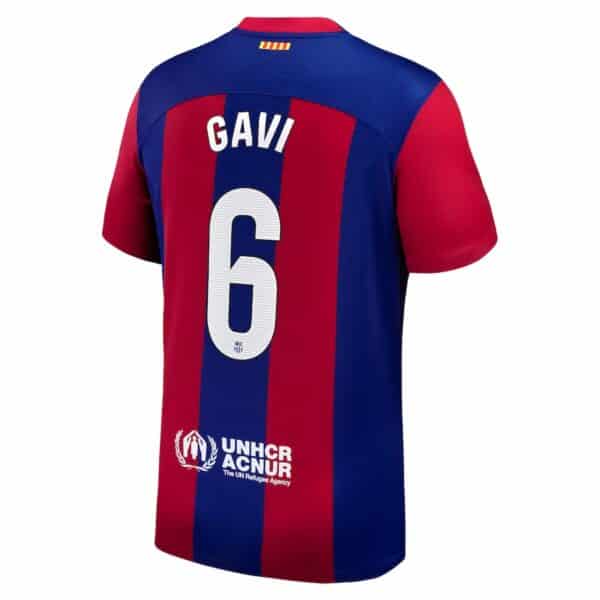 MAILLOT FC BARCELONE DOMICILE GAVI 2023-2024