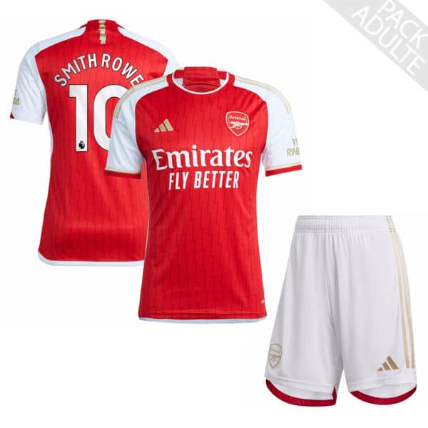 PACK ARSENAL DOMICILE SMITH ROWE ADULTE 2023-2024