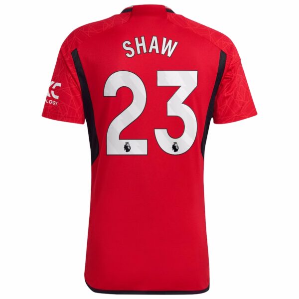 MAILLOT MANCHESTER UNITED DOMICILE LUKE SHAW 2023-2024