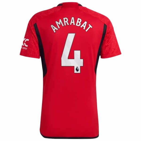 MAILLOT MANCHESTER UNITED DOMICILE AMRABAT 2023-2024