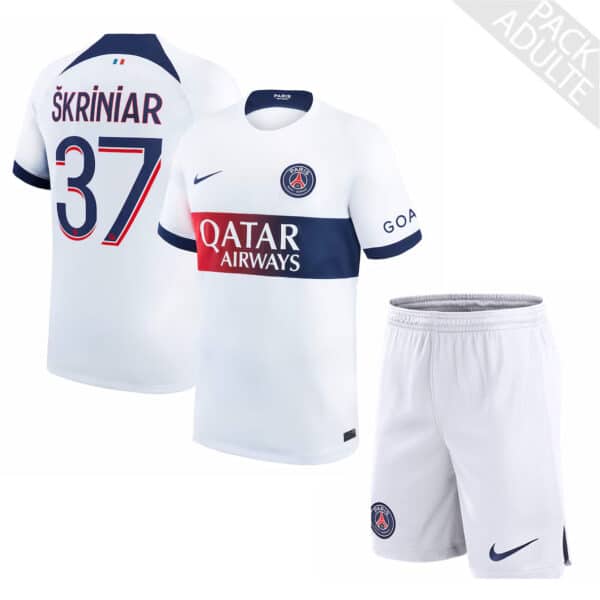 PACK PSG EXTERIEUR SKRINIAR ADULTE 2023-2024