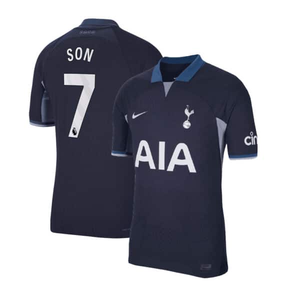 MAILLOT TOTTENHAM EXTERIEUR SON VERSION VAPOR MATCH 2023-2024