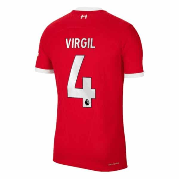 MAILLOT LIVERPOOL DOMICILE VIRGIL VAN DIJK VERSION VAPOR MATCH 2023-2024