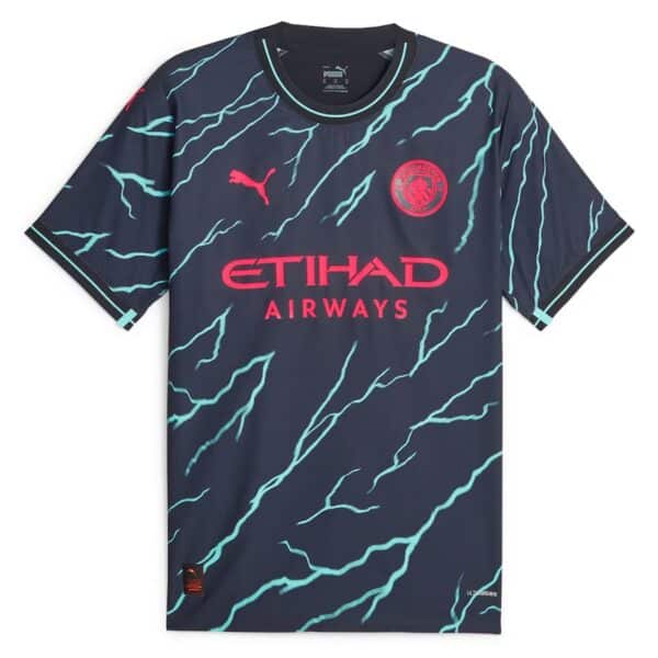 MAILLOT MANCHESTER CITY THIRD VERSION AUTHENTIC 2023-2024
