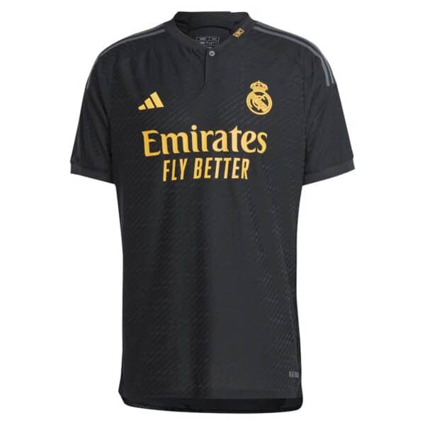 MAILLOT REAL MADRID THIRD ARDA GULER VERSION AUTHENTIC 2023-2024