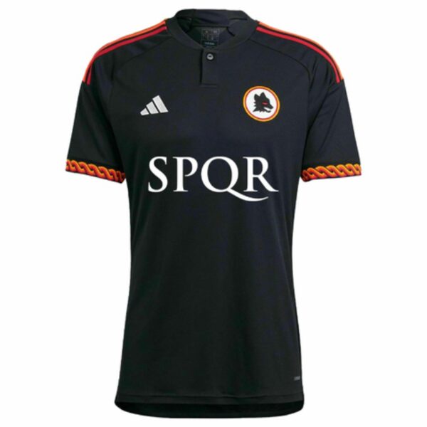 MAILLOT AS ROMA EXTERIEUR VERSION AUTHENTIC LOGO SPQR SAISON 2023-2024