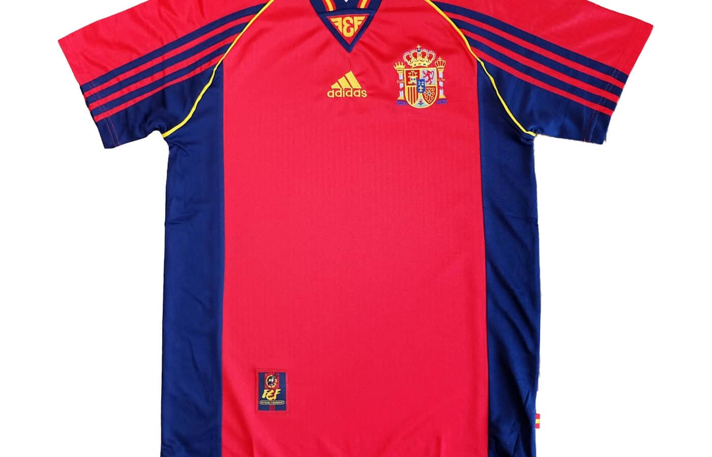 MAILLOT RETRO ESPAGNE DOMICILE SAISON 1998-1999