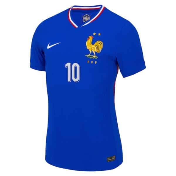 MAILLOT FRANCE DOMICILE MBAPPE DRI-FIT ADV VAPOR MATCH 2024-2025