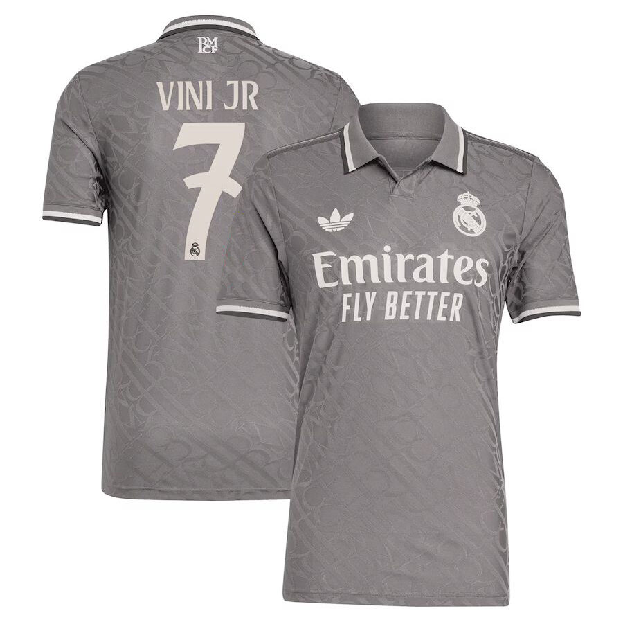 MAILLOT REAL MADRID THIRD VINICIUS VERSION AUTHENTIC SAISON 2024-2025