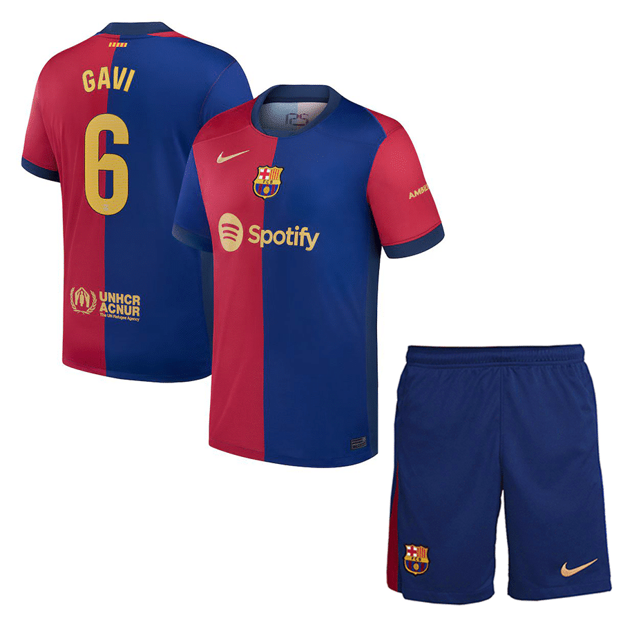 PACK FC BARCELONE DOMICILE GAVI 2024-2025