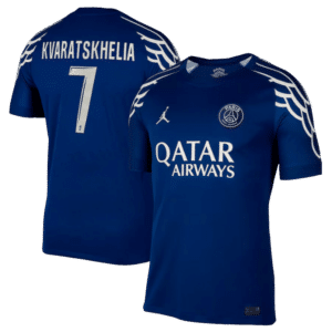 MAILLOT PSG 4TH KVARATSKHELIA SAISON 2024-2025