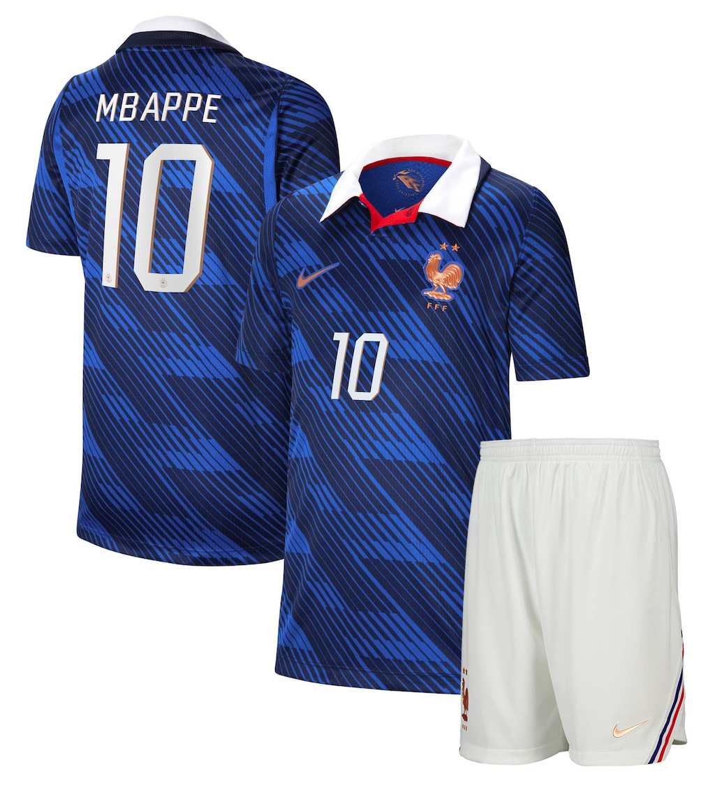 PACK JUNIOR FRANCE MBAPPE DOMICILE 2026-2027 PACK JUNIOR FRANCE MBAPPE DOMICILE 2026-2027