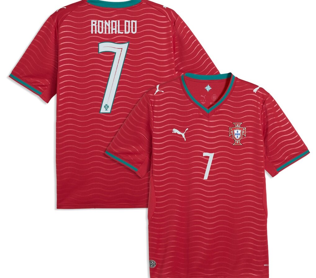 MAILLOT PORTUGAL DOMICILE RONALDO 2026-2027
