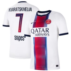 MAILLOT PARIS SAINT-GERMAIN EXTERIEUR KHVICHA KVARATSKHELIA 2026-2027 MAILLOT PARIS SAINT-GERMAIN EXTERIEUR KHVICHA KVARATSKHELIA 2026-2027